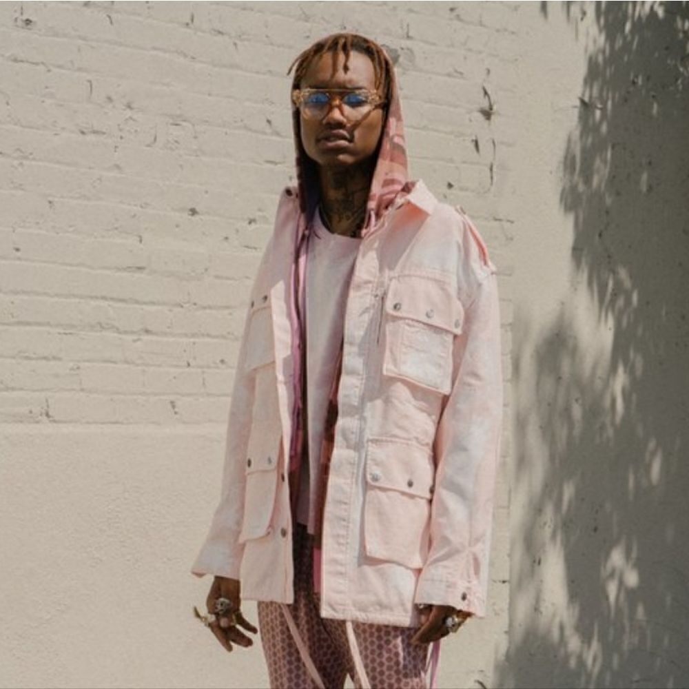 Faith Connecxion Tag Military Parka Jacket